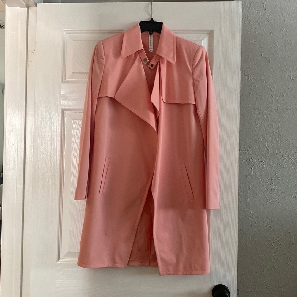 Mural Trench Coat